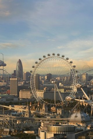 Обои парк, лондон, аттракционы, будущее, развлечений, park, london, rides, future, entertainment разрешение 1920x1440 Загрузить