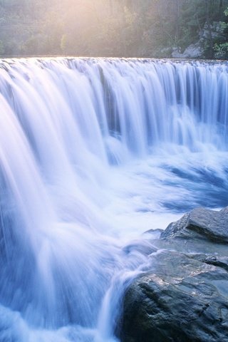 Обои вода, река, камни, водопад, water, river, stones, waterfall разрешение 2000x1333 Загрузить