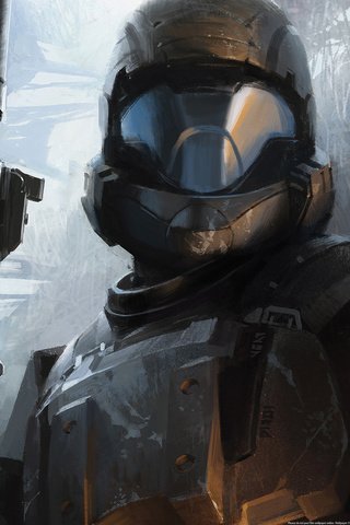 Обои нимб, odst, игруха, halo, . разрешение 1921x1200 Загрузить