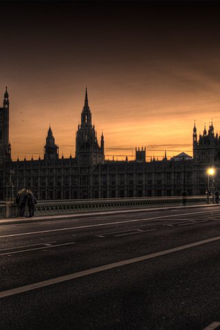 Обои люди, мост, лондон, биг-бен, people, bridge, london, big ben разрешение 1920x1263 Загрузить