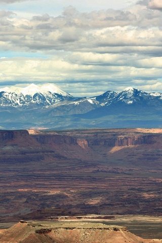 Обои горы, тучи, каньон, mountains, clouds, canyon разрешение 1920x1200 Загрузить