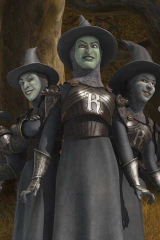 Обои ведьмы, шрек, witches, shrek разрешение 1920x1080 Загрузить