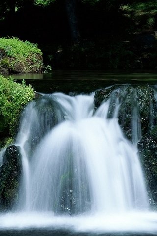 Обои водопад, япония, японии, хоккайдо, waterfall, japan, hokkaido разрешение 1920x1080 Загрузить