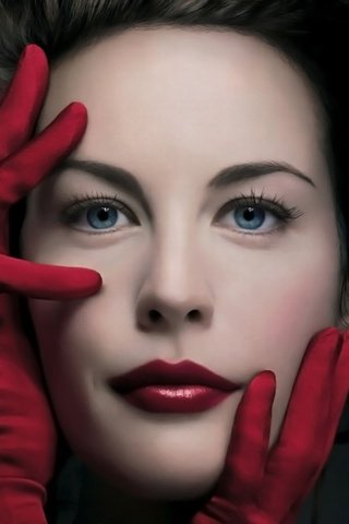 Обои черный фон, перчатки, красивая, лив тайлер, black background, gloves, beautiful, liv tyler разрешение 1920x1200 Загрузить