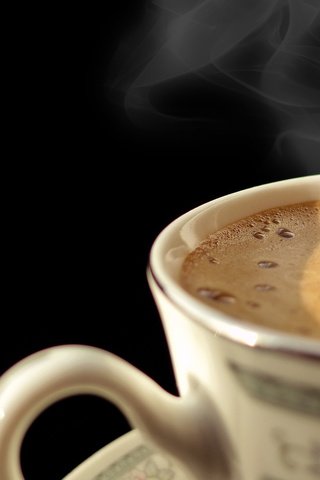 Обои кофе, чашка, пар, пузырьки, пенка, гарячий, молочная пенка, coffee, cup, couples, bubbles, foam, warm, milk foam разрешение 2560x1600 Загрузить