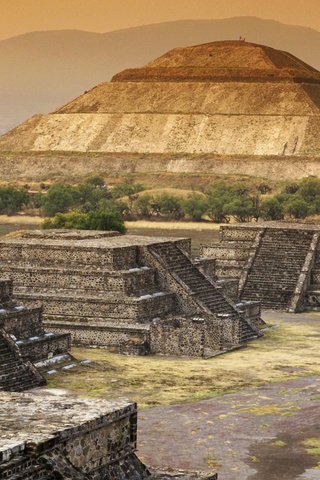 Обои пирамида, мексика, цивилизация майя, пирамида солнца, теотиуакан, pyramid, mexico разрешение 1920x1080 Загрузить