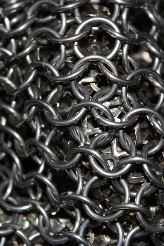Обои металл, цепь, звенья, metal, chain, links разрешение 2560x1600 Загрузить