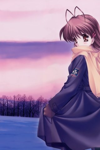 Обои clannad, furukawa nagisa разрешение 2522x1803 Загрузить