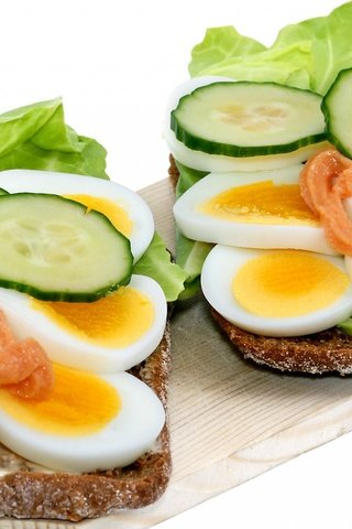 Обои яйца, капуста, бутерброды, огурец, eggs, cabbage, sandwiches, cucumber разрешение 1920x1200 Загрузить