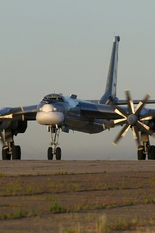 Обои медведь, бомбардировщик, туполев, ту-95мс, медвед, ту-95, bear, bomber, tupolev, tu-95ms, tu-95 разрешение 1920x1280 Загрузить