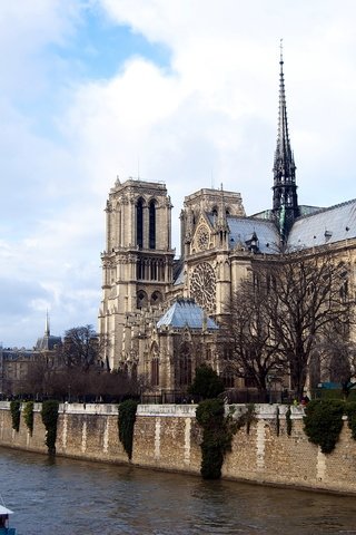 Обои собор парижской богоматери, notre dame cathedral разрешение 3872x2592 Загрузить