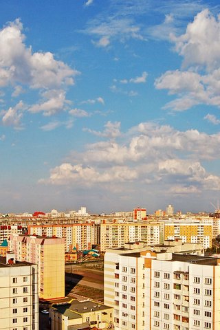 Обои город, дома, крыши, the city, home, roof разрешение 4887x1688 Загрузить