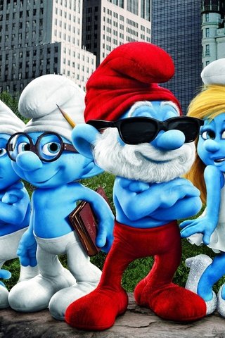 Обои мультик, смурфики, смурфетта, cartoon, the smurfs, smurfette разрешение 2560x1600 Загрузить