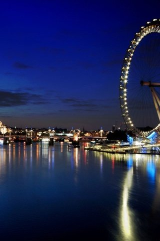 Обои лондон, колесо обозрения, достопримечательности, london, ferris wheel, attractions разрешение 1920x1080 Загрузить