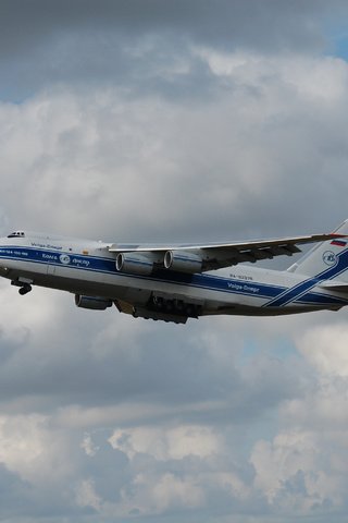 Обои polyot, samolyot, an 124 разрешение 3008x2000 Загрузить