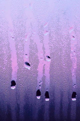 Обои вода, текстура, фон, капли, цвет, фиолетовый, стекло, water, texture, background, drops, color, purple, glass разрешение 1920x1200 Загрузить