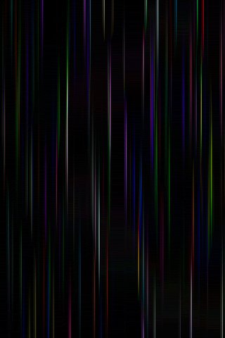 Обои разноцветные линии, на черном фоне, colored lines, on a black background разрешение 2560x1600 Загрузить