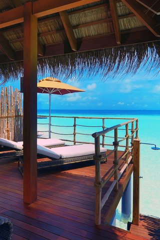 Обои бунгало, тропики, мальдивы, bungalow, tropics, the maldives разрешение 2560x1600 Загрузить