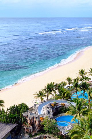 Обои пляж, курорт, тропики, beach, resort, tropics разрешение 4256x2616 Загрузить