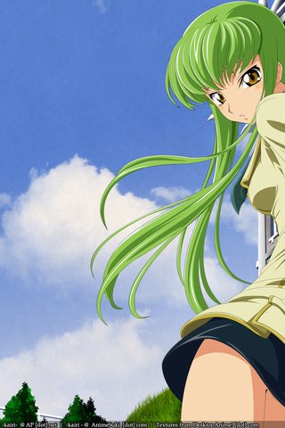 Обои девушка, аниме, cc, nebo, код гиасс, girl, anime, code geass разрешение 1920x1200 Загрузить