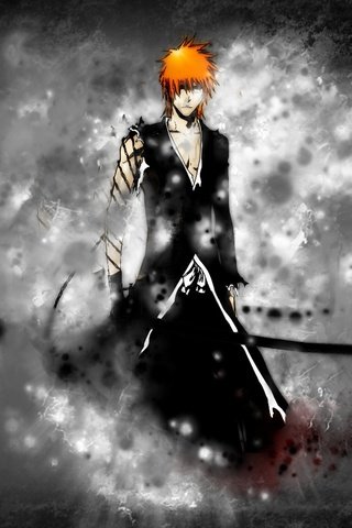 Обои меч, блич, ichigo, mech, blich, ичиго, bankai, sword, bleach разрешение 2560x1440 Загрузить