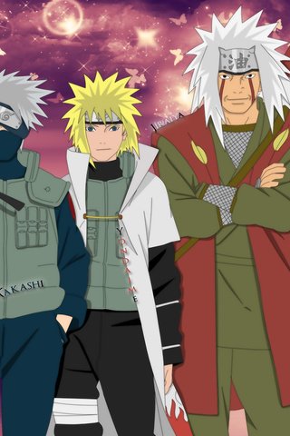 Обои аниме, наруто, chetvertyj xokage, minato namikadzye, anime, naruto разрешение 2560x1600 Загрузить