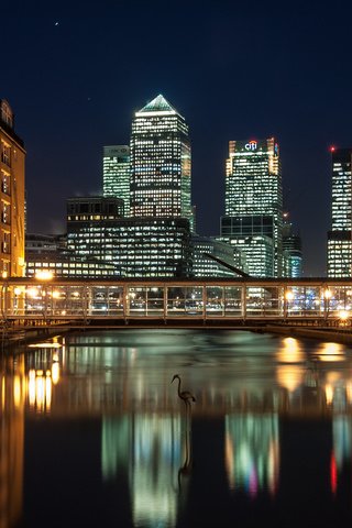 Обои лондон, город, англия, docklands, london, the city, england разрешение 1920x1080 Загрузить