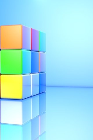 Обои кубик, 3д, кубик рубик, cube, 3d, rubik's cube разрешение 1920x1080 Загрузить