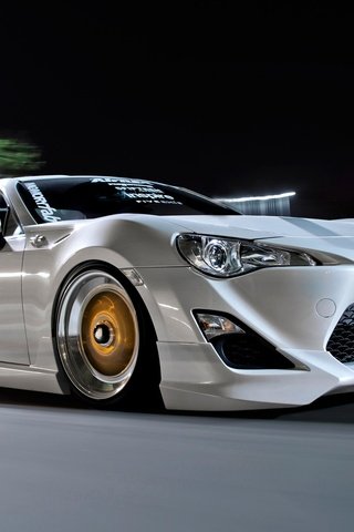 Обои тюнинг, тойота, toyota gt86, в движении, tuning, toyota, in motion разрешение 1920x1080 Загрузить