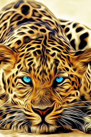 Обои глаза, лежит, леопард, окрас, eyes, lies, leopard, color разрешение 1920x1080 Загрузить