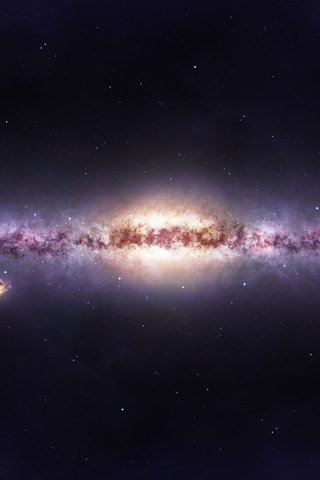 Обои галактика, млечный путь, milky way, galaxy, the milky way разрешение 1920x1080 Загрузить