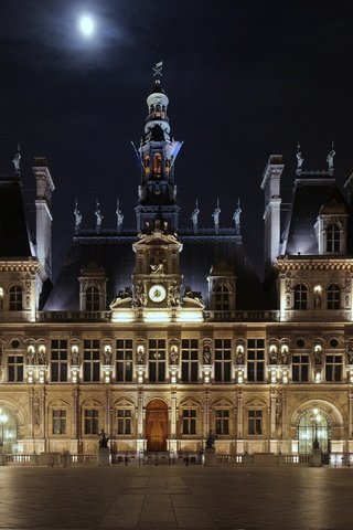 Обои париж, площадь, отель, hotel de ville, отель-де-виль, франци, paris, area, the hotel, the hotel de ville, france разрешение 2560x1600 Загрузить