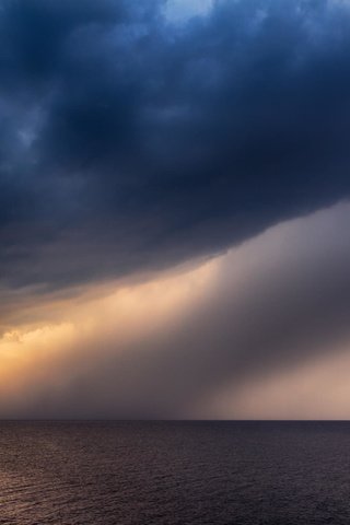 Обои природа, море, молния, гроза, nature, sea, lightning, the storm разрешение 2048x1365 Загрузить