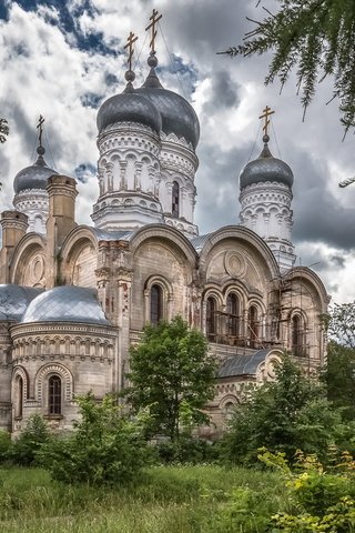 Обои церковь, успенский собор, духовность, church, the cathedral of the assumption, spirituality разрешение 1920x1200 Загрузить