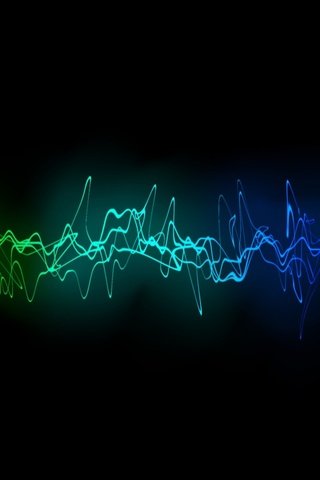 Обои звуковые волны, sound waves разрешение 2560x1440 Загрузить