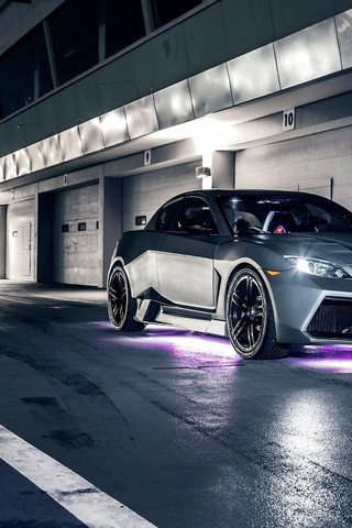 Обои неон, тюнинг, автомобили, mazda rx-8, неоновые, neon, tuning, cars разрешение 2560x1600 Загрузить