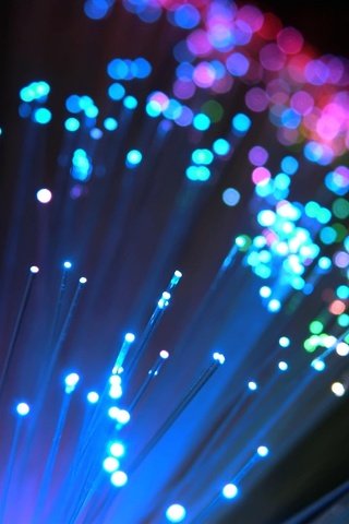 Обои огоньки на оптоволокне, the lights on the optical fiber разрешение 2560x2048 Загрузить