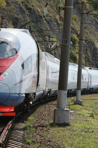 Обои сапсан поезд, sapsan train разрешение 2560x1600 Загрузить