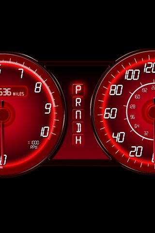 Обои спидометр спортивной машины, speedometer sports car разрешение 2560x1600 Загрузить