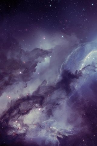 Обои огни, космос, звезды, туманность, материя, lights, space, stars, nebula, matter разрешение 2560x1440 Загрузить