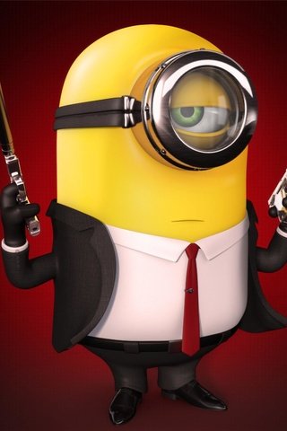 Обои взгляд, 3д, миньон, гадкий я, миньоны, хитман, охранник, look, 3d, minion, despicable me, minions, hitman разрешение 2560x1600 Загрузить