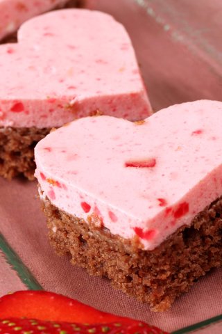 Обои сердце, сладкое, день святого валентина, пирожное, heart, sweet, valentine's day, cake разрешение 3000x2400 Загрузить