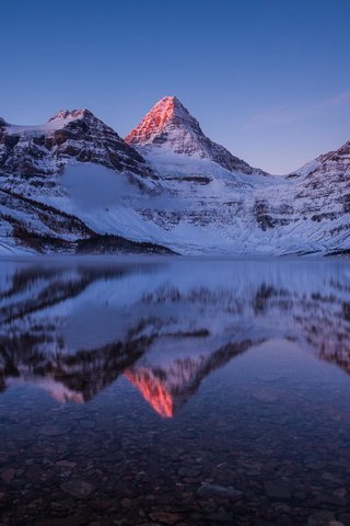 Обои озеро, горы, снег, природа, зима, lake, mountains, snow, nature, winter разрешение 2048x1365 Загрузить