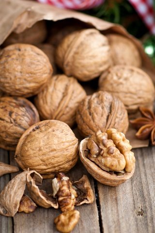 Обои новый год, орехи, праздник, грецкие, new year, nuts, holiday, walnut разрешение 4030x2760 Загрузить