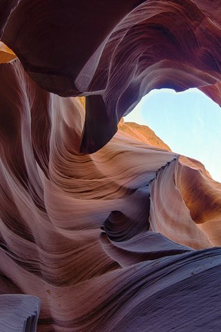 Обои скалы, каньон, каньон антилопы, аризона, rocks, canyon, antelope canyon, az разрешение 2048x1366 Загрузить