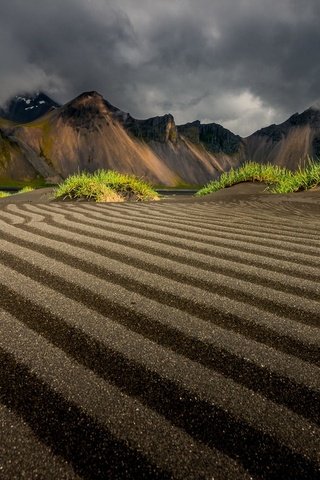 Обои горы, природа, поле, mountains, nature, field разрешение 1920x1200 Загрузить