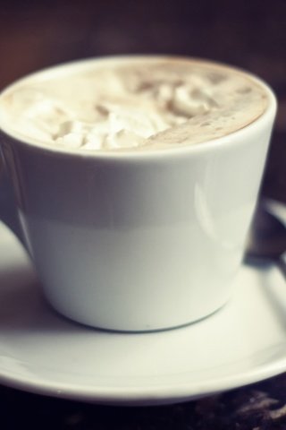 Обои кофе, чашка, белая, капучино, пенка, каппучино, coffee, cup, white, cappuccino, foam разрешение 1920x1280 Загрузить