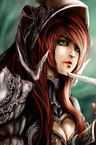 Обои арт, лес, девушка, воин, меч, эльф, gевочка, sword of the warrior, art, forest, girl, warrior, sword, elf разрешение 1920x1248 Загрузить