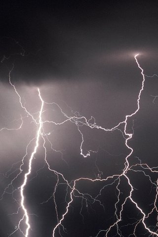 Обои молния, гроза, lightning, the storm разрешение 1920x1080 Загрузить