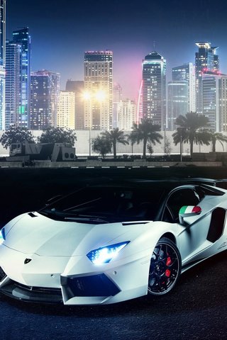 Обои дизайн, город, освещение, ламборджини авентадор, lp760-4, design, the city, lighting, lamborghini aventador разрешение 2000x1280 Загрузить